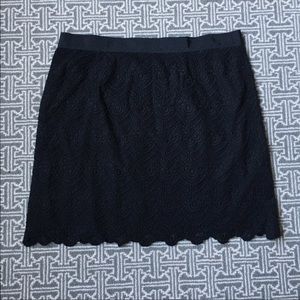 J crew lace skirt